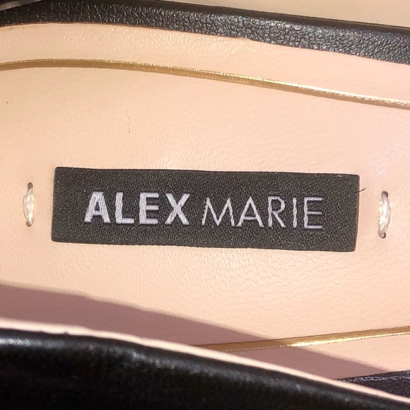 Alex Marie’s Peep Toe Leather Heels - Picture 7 of 7